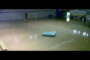 Pbellón inundado