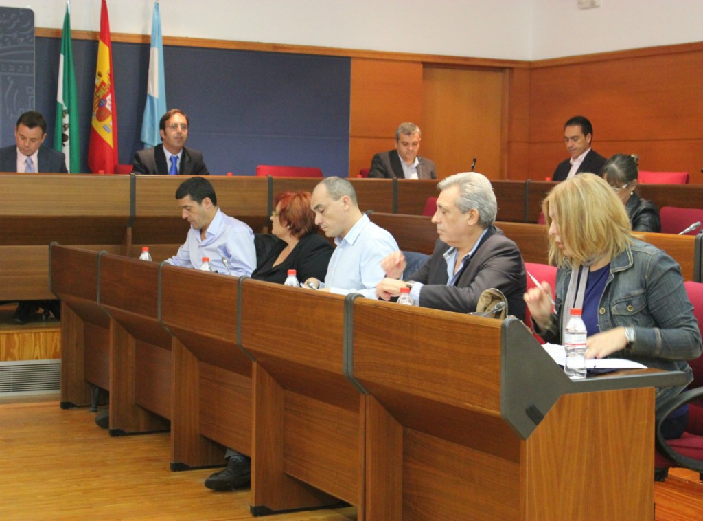 Bancada socialista en el Pleno del Ayuntamiento de Motril-w1289-h1289