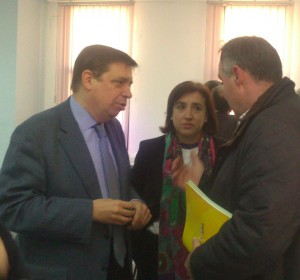 Luis Olanas consejero agricultura y Sandra-w1280-h1280
