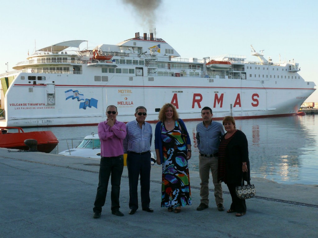 El PSOE pide a la alcaldesa que reivindique para el Puerto de Motril las subvenciones que sí tienen otras operadoras en Málaga y Añlemería que cubren la línea hacia Melilla