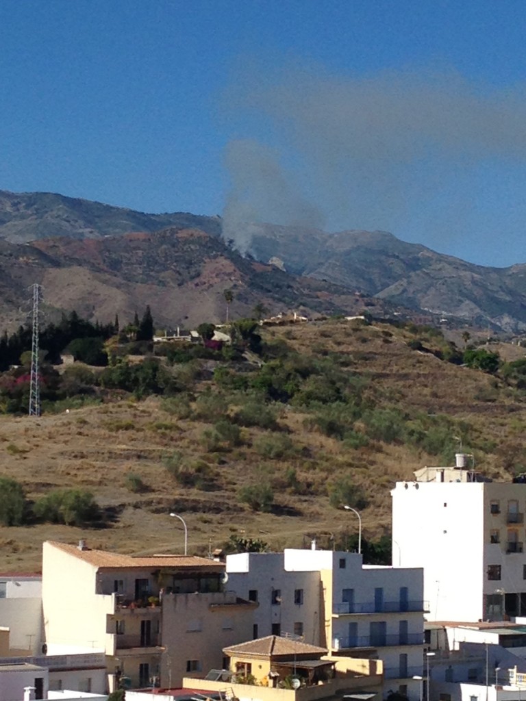incendi rescate en almuñécar