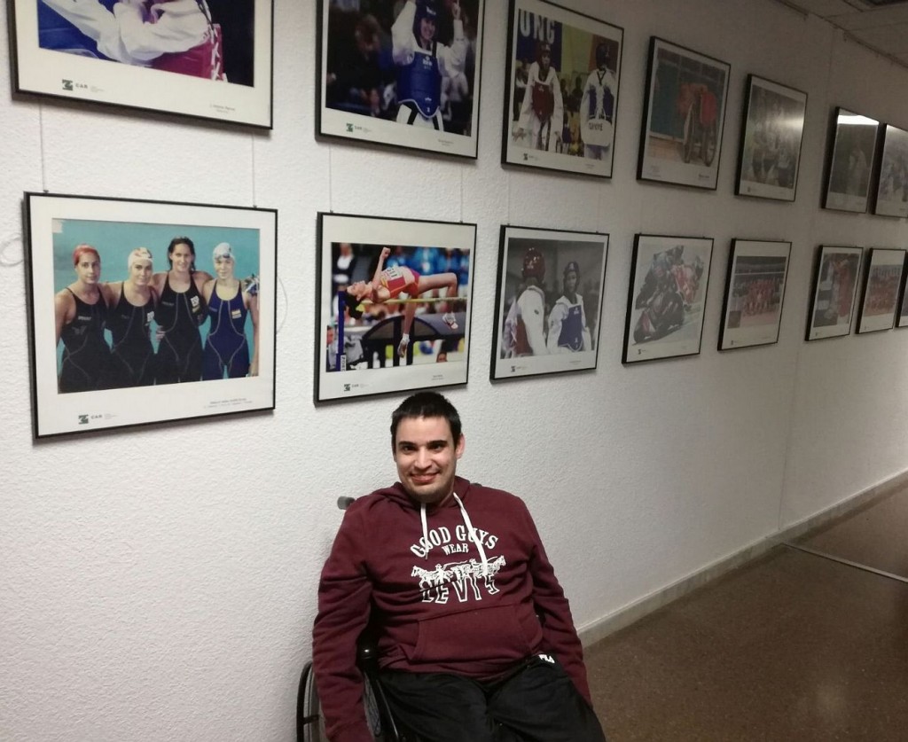 El jugados de Boccia motrileño Fernando Antúnez