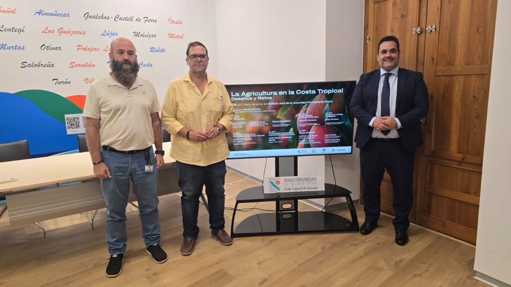 Mancomunidad, Puerto de Motril y AgroBank presentan la I Jornada sobre la Agricultura en la Costa Tropical – Desafíos y Retos