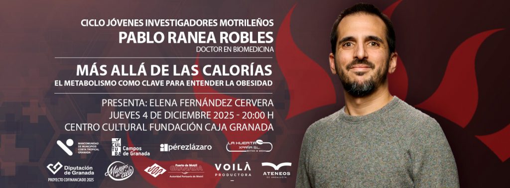 El Ateneo de Motril organiza el ciclo de jóvenes investigadores con la conferencia «Más allá de las calorías: el metabolismo como clave para entender la obesidad»