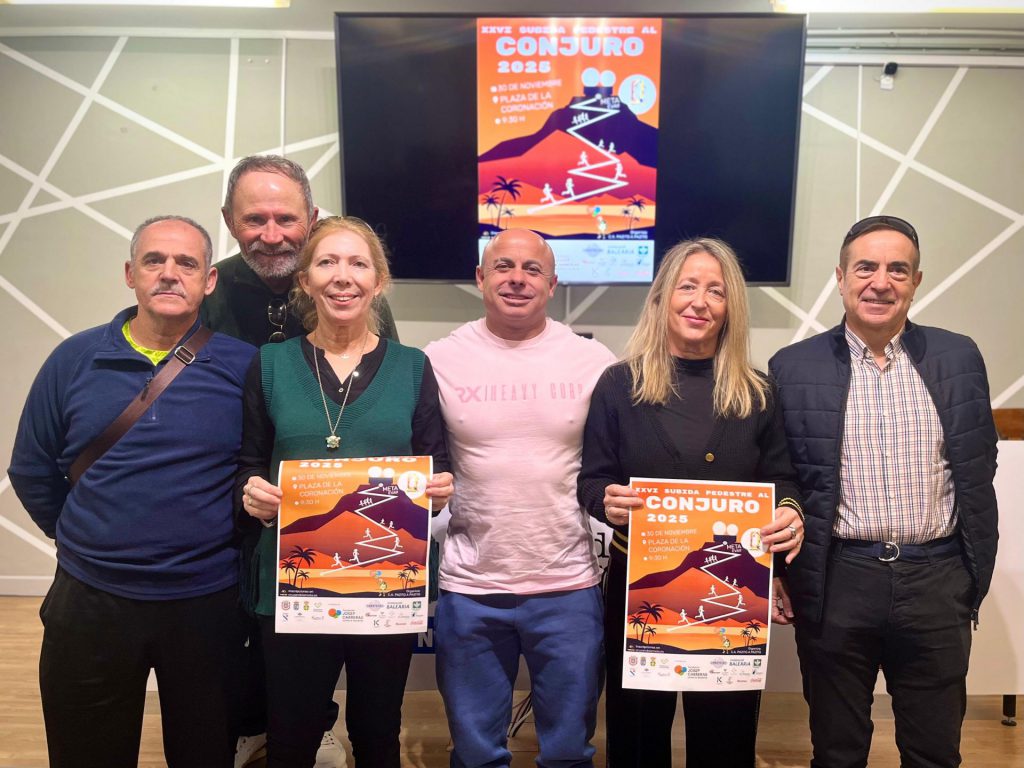 Motril presenta la XXVI Subida Pedestre al Conjuro, una prueba única que combina deporte, montaña y solidaridad