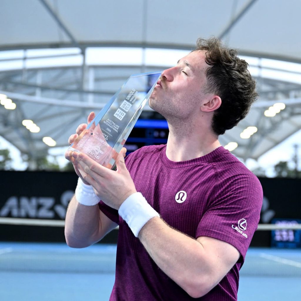 El británico, Alfie Hewett, gana el Abierto de Brisbane de tenis en silla de ruedas