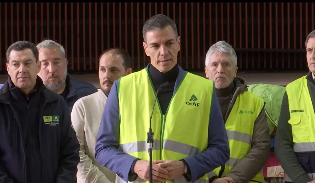 El Gobierno de España decreta tres días de luto en todo el país por el accidente ferroviario en Adamuz (Córdoba)