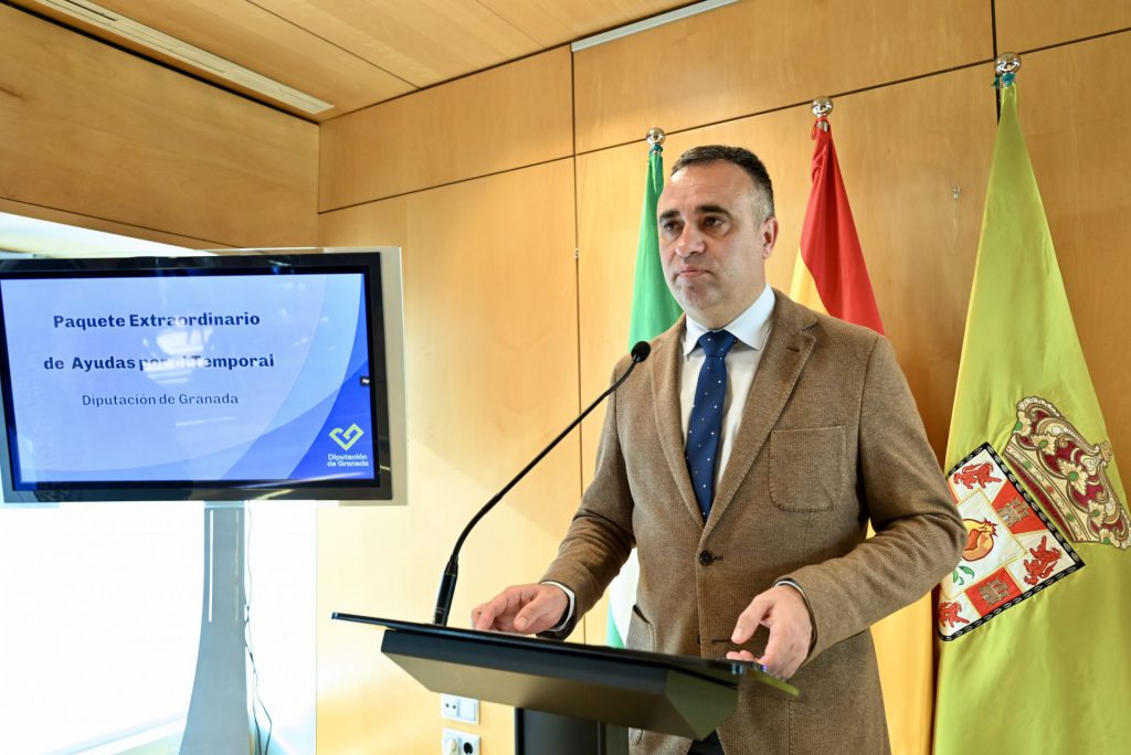 El presidente de Diputación anuncia un paquete extraordinario de 43 millones de euros destinado a paliar los efectos del temporal en la provincia