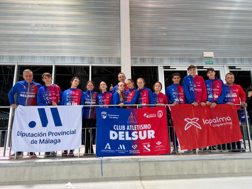 Héctor García, atleta del Club Atletismo Delsur – Cooperativa La Palma, Campeón de España sub16 Short Track